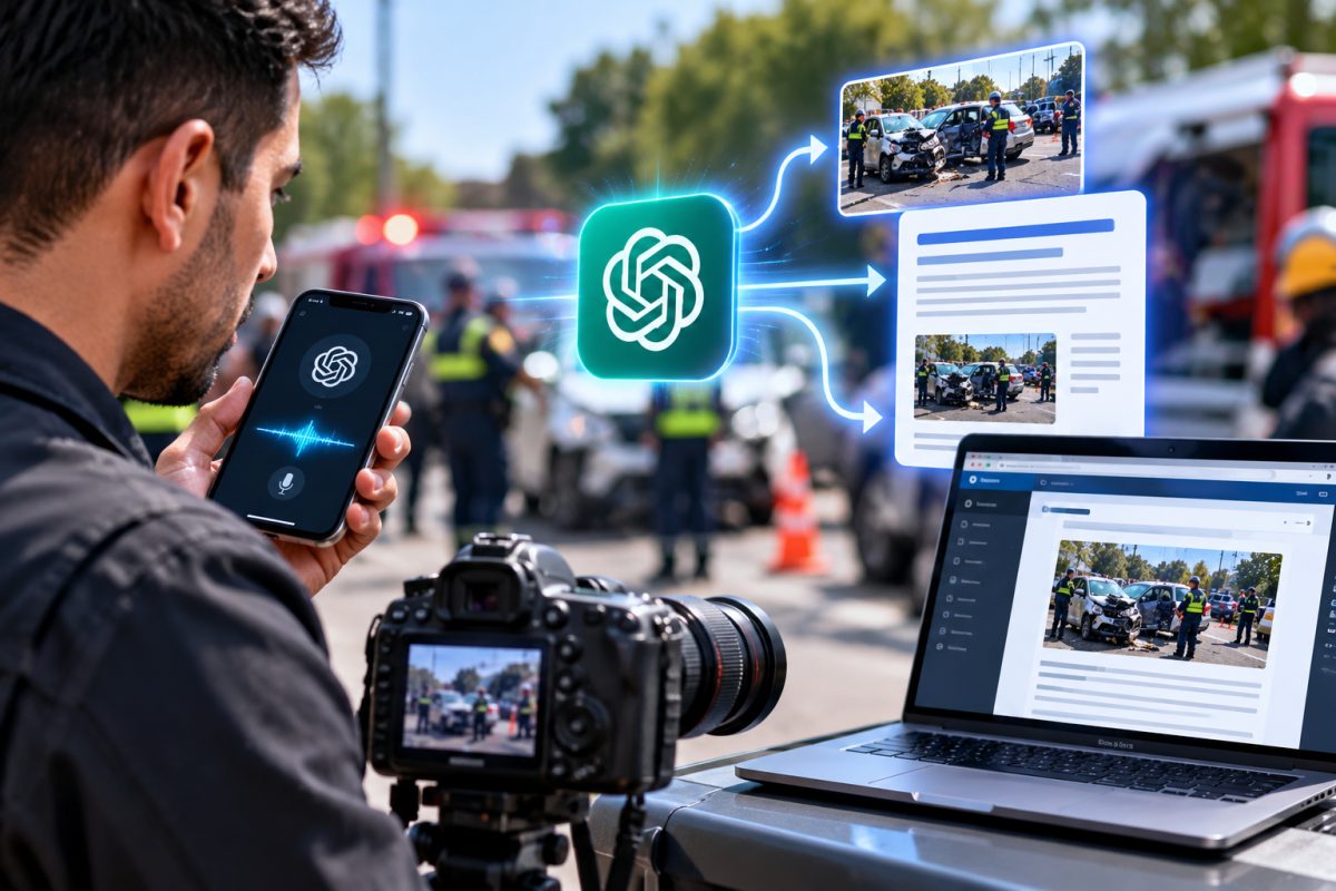 HOSTIPAR incorpora inteligencia artificial para publicar noticias desde ChatGPT, incluso desde el lugar de los hechos